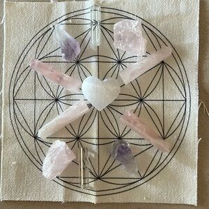 Mini Love Attraction Crystal Grid